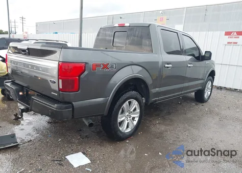 2019 Ford F-150 Platinum from USA, damaged, VIN 1FTEW1E4XKFB49005